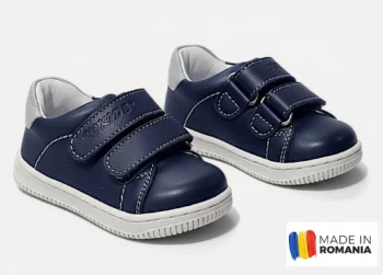 PANTOFI HOKIDE , bleumarin, din PIELE NATURALA
