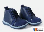 GHETE 1325 ORTOPEDICE CU SUPINATIE , bleumarin, din PIELE NATURALA