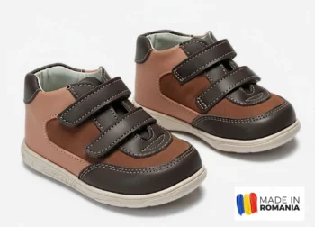 PANTOFI IVIA AD0209 , maro , din PIELE NATURALA