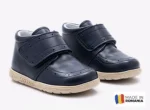 PANTOFI IVIA G922 , bleumarin , din PIELE NATURALA