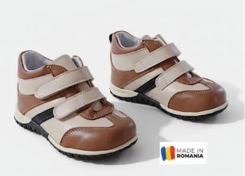 PANTOFI IVIA B1b , maro , din PIELE NATURALA
