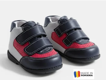 PANTOFI IVIA AD0209 ,bleumarin negru , din PIELE NATURALA