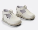 PANTOFI DECUPATI IVIA PG , bej , din PIELE NATURALA