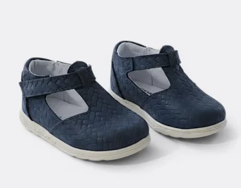 PANTOFI DECUPATI IVIA PG , bleumarin , din PIELE NATURALA