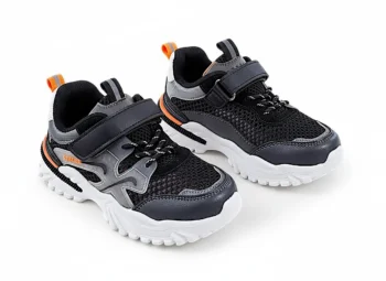 PANTOFI sport TOM , cu plasă , negru , FOARTE UŞORI