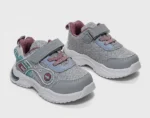PANTOFI SPORT TOM , cu beculeţe , gri , foarte uşori