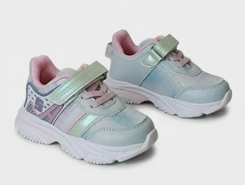 PANTOFI SPORT TOM , verde-roz , foarte uşori