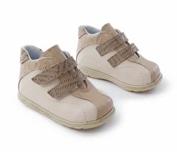 PANTOFI IVIA B1b , bej , din PIELE NATURALA